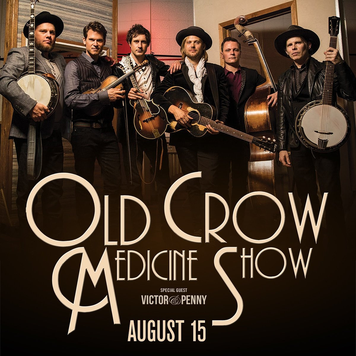 Old crow medicine show tour posters